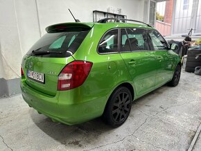 Škoda Fabia 2 RS zelena metalíza 1.4 TSI 132kw 2012 nová STK - 4