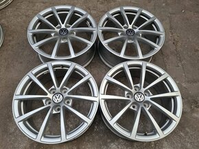 5x112 r17 ET36 x 7,5J elektróny AUDI,VW,ŠKODA,SEAT - 4