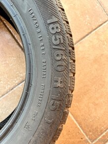 185/60 R15 zimná pneumatika Barum – jeden kus - 4