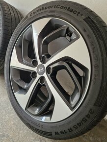 Hyundai Tucson original disky a letne pneu Continental - 4