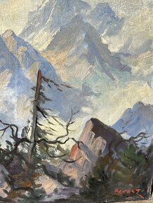 Obraz Tatry Ladislav Berecz - olej na platne - 4