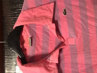 LACOSTE pink damske polotricko S - 4