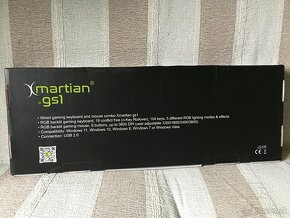 Predám klávesnicu Xmartian gs1 - 4