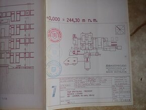 Pamiatka na nemocnicu Rázsochy - výkres z projektu - 4