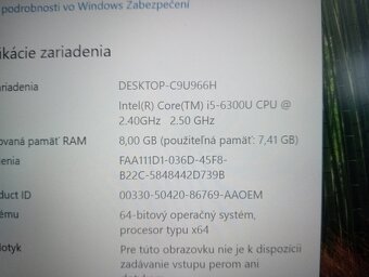 rozpredám notebook Lenovo thinkpad T460 - 4