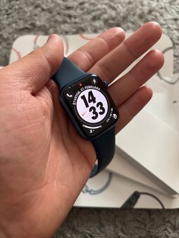 Apple Watch 7 45mm Blue - 4