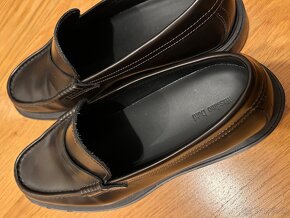 Nové Massimo Dutti PENNY LOAFERS - hnedé - 4