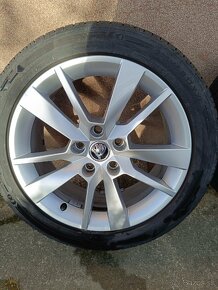 Predám elektróny + pneu letné 225/45 R17, 5x112, origo škoda - 4