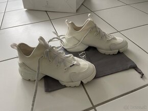 Dior Sneakers D-Connect white biele damske tenisky NC950,- - 4