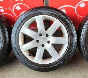 Alu Kola 17 5x112 Audi VW Seat Škoda Zimní Pneu 215/55R17 - 4