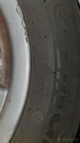 Predám letné pneu 185/65 R 14 na alu diskoch Toyota Corolla - 4