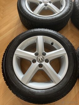 Disky VW Aspen 6J R15 ET40 5x100 + pneu Semperit 185/60 - 4