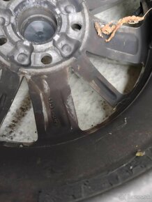 4ks alu disky orig. VW 5x112 R15 + pneu - 4