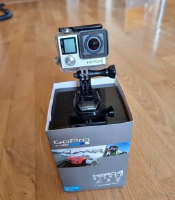 GoPro hero 4 silver + príslušenstvo - 4