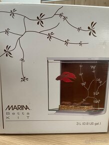 Betta kit akvárium marina plastové 3 L - 4