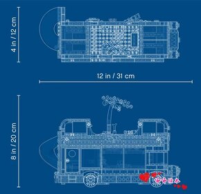 Stavebnica Autobus Priateľstva - nová 787 dielcov - 4