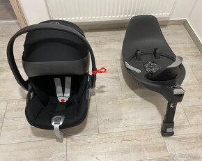 Predám vajíčko Cybex Cloud T i-size Platinum black - 4