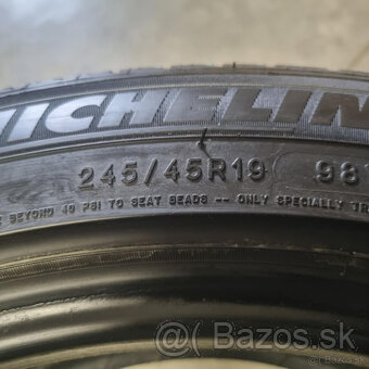 Letné pneumatiky 245/45 R19 MICHELIN DOT1023 - 4