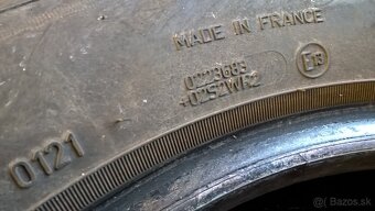 ZIMNÉ 195/65 R15 91T dezén cca 6 mm - UŽ OD 15,- €/kus - 4