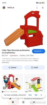 Little Tikes domček preliezačka so šmykľavkou - 4