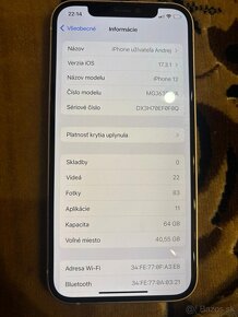 Predám velmi zachovalý Iphone 12 - 4