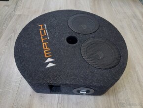 Match PP52 DSP zosilnovac & Match PP 7S-D subwoofer do auta - 4