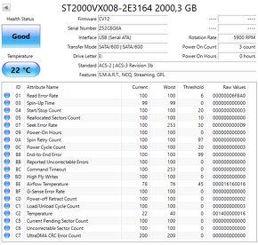 3,5" HDD Seagate Barracuda / Skyhawk / IronWolf 2TB - 4