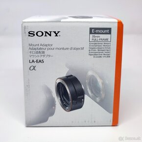 Sony LA-EA5 - adaptér z bajonetu Sony A-mount na E-mount - 4