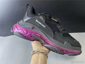 Balenciaga Triple S Clear Sole Black/Pink Neon - 4