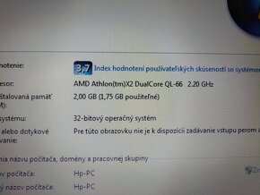 predám notebook HP COMPAQ 615 , Windows 7 - 4