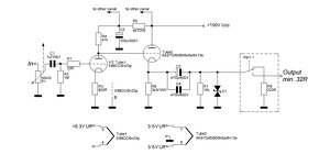 OTL elektrónkový slúchadlový zosilňovač-modul - 4