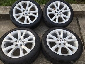 5x112 R17 original Skoda sada s pneu Dunlop - 4