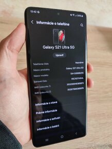 Predám Samsung Galaxy S21 Ultra 5G 12GB/256GB - 4