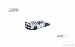 1:64 LBWK F40 Ferrari Silver Chrome - 4