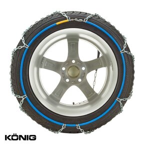 Snehové reťaze KONIG pre 14" 15" 16" 17" - 4