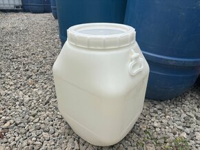 Plastové sudy - 30L, 55L, 60L, 120L, 220L - 4