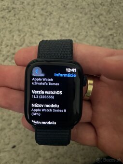 ⌚ Apple Watch Series 9 GPS – TOP stav, ako nové ⌚ - 4