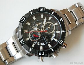 WishDoIt 178 Chronograph - pánske štýlové celokovové hodinky - 4