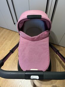 Cybex Talos S Lux Magnolia pink + vaňa + držiak + plášť - 4