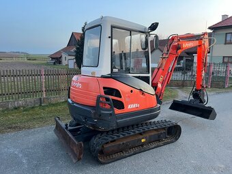 Minibagr Kubota KX61-3 hyd.svahovka+podkop,rok2011 - 4