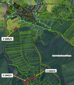 Podhradie (MT) – 19.000 m2 ORNÁ PÔDA a LES - Na predaj - 4