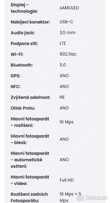 Nový nepoužívaný mobilný telefón Samsung v záruke - 4