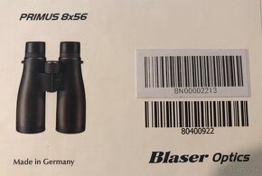 TOP ďalekohľad BLASER PRIMUS Germany 8x56 BGA - 4