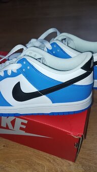 NIKE DUNK LOW GS PHOTO BLUE/BLACK-WHITE - 4