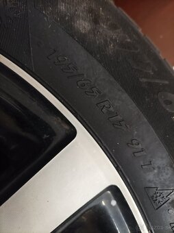 zimne pneumatiky 195/65 r15 na hlinikovych diskoch - 4