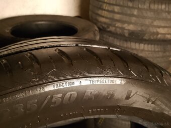 4x letné pneumatiky 235/50 r18 - 4