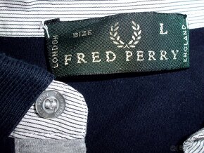 Fred Perry pánske slim polo košeľu-tričko L - 4