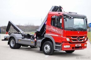 MERCEDES ATEGO 1224 NOVÝ HÁKOVÝ NOSIČ KONTAJNEROV+ HYDR.RUKA - 4