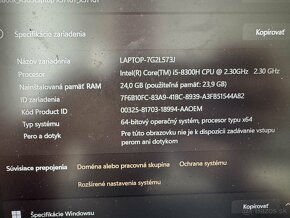 Herný notebook Asus Vivobook 24gb RAM,GTX 1650 4gb, Intel i5 - 4