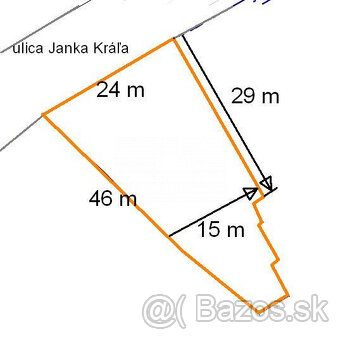 Pozemok v lukratívnej oblasti na ulici Janka Kráľa, Nitra - 4